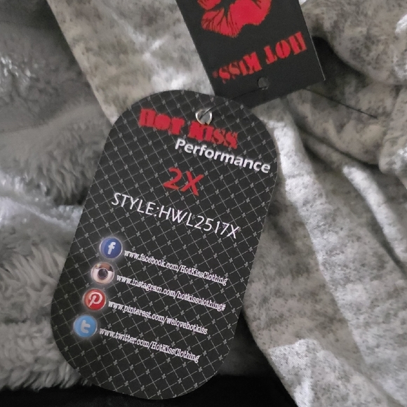 Hot Kiss Heather Gray Pants - Picture 7 of 11